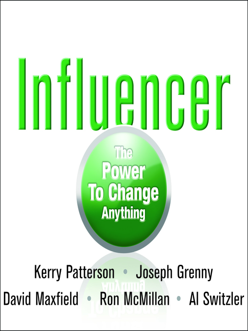 Title details for Influencer by Joseph Grenny - Available
